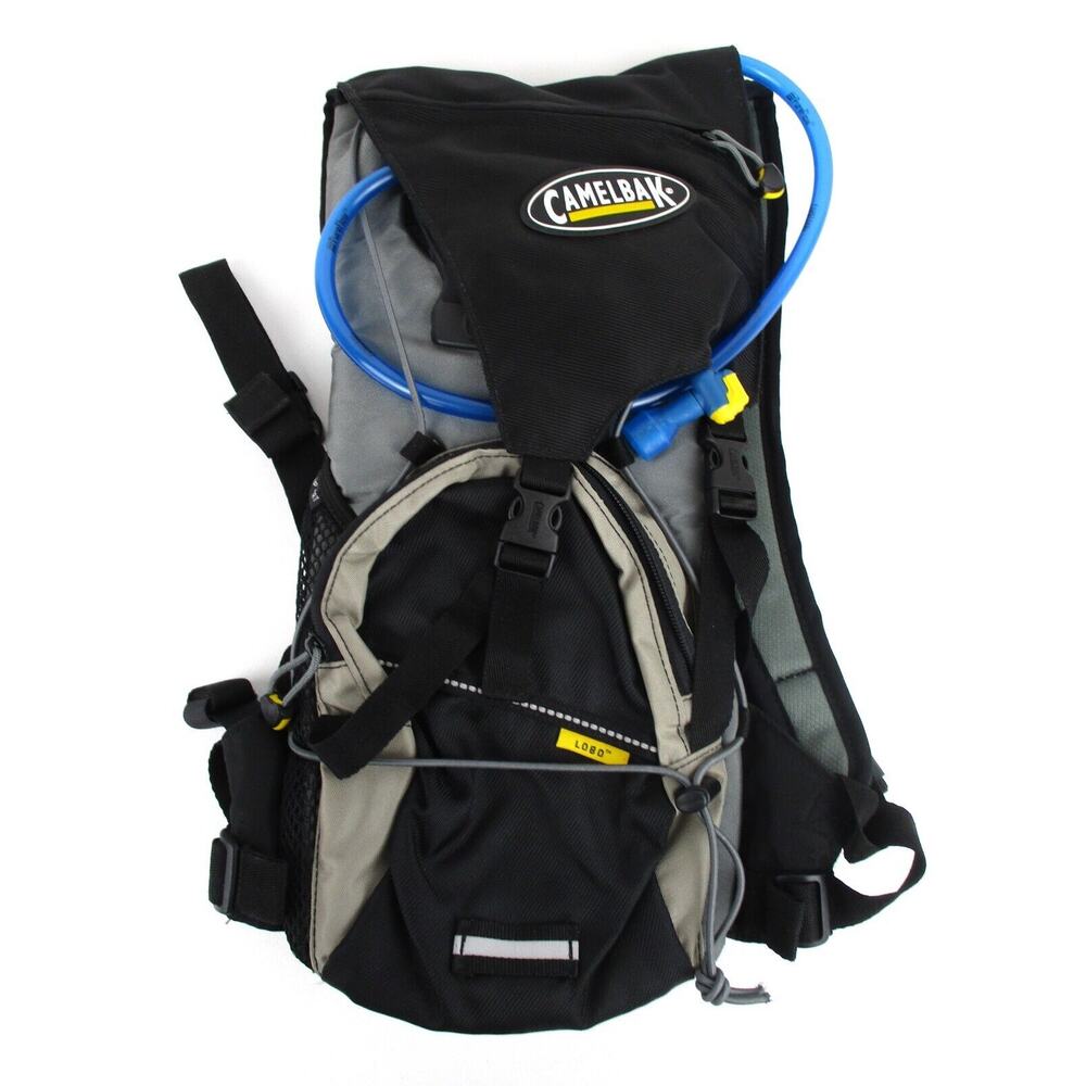 Camelbak Lobo Black Grey Hydration Pack 1.5 Litre Bladder